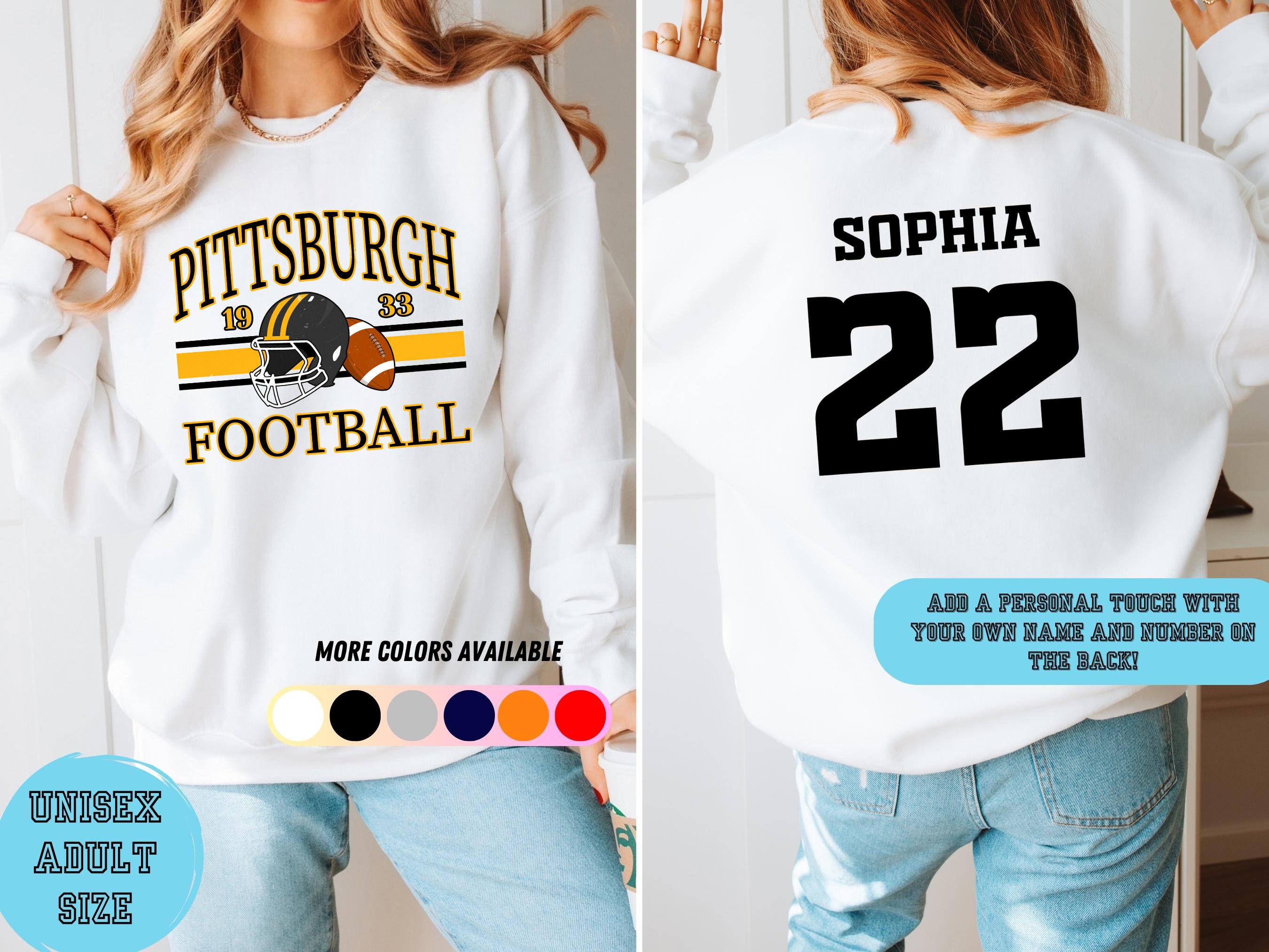 Personalized steelers shirt discount