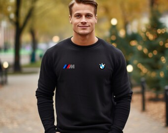 BMW Sweatshirt, MPower BMW Auto Fan Geschenk, Motorsport Sweatshirt für Männer und Frauen, Damen Swearshirt BMW e30 e36