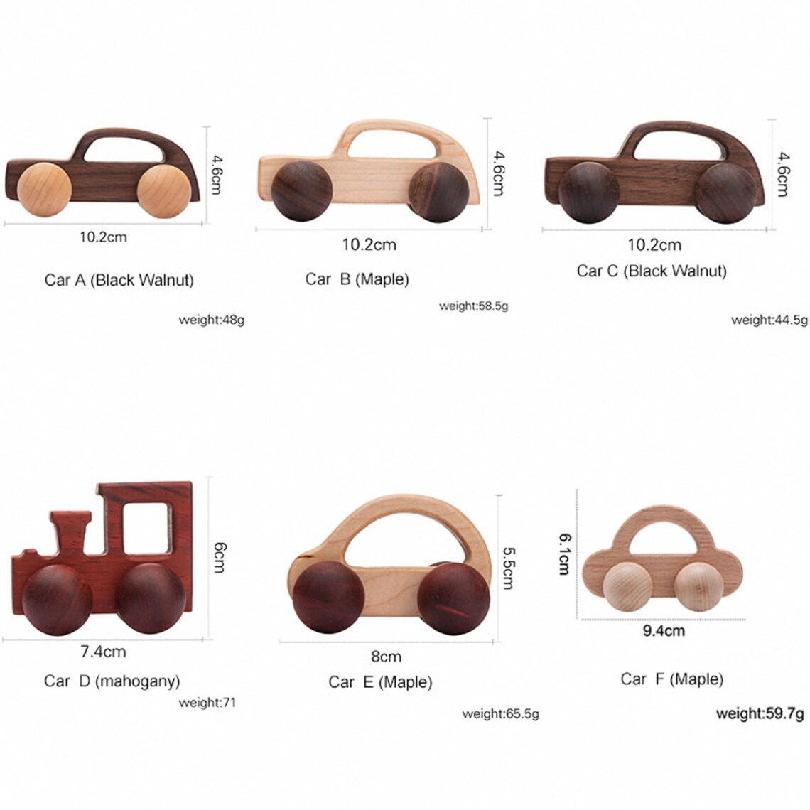Wood Car Wooden Toys for Boys Wooden Baby Toys Wooden Toys Etsy