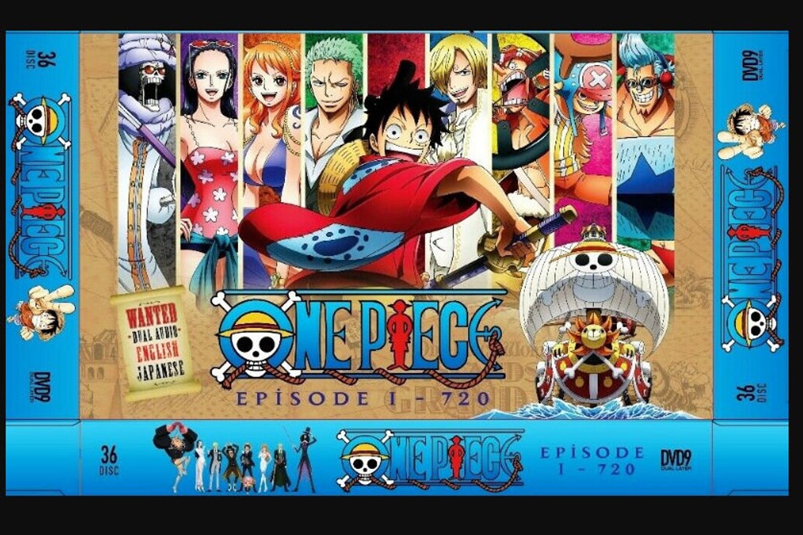 One Piece DVD Collection English Dubbed Ep 1 720 TV Series Etsy Hong Kong