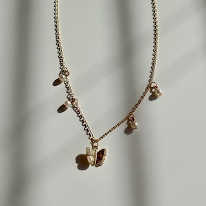 Sanu Necklace Pearl Drop Necklace image 1