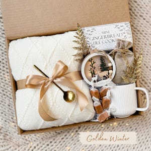 Winter Cozy Gift Box: Christmas gifts, Corporate gifts, Employee custom gift basket