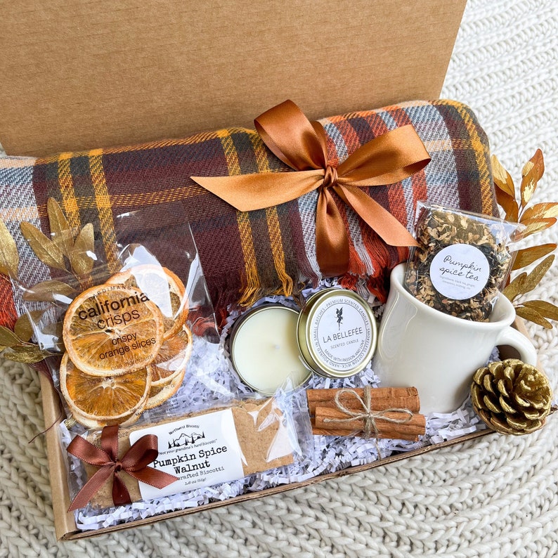 Fall Gift Basket so Very Thankful Gift for Women Hygge Etsy