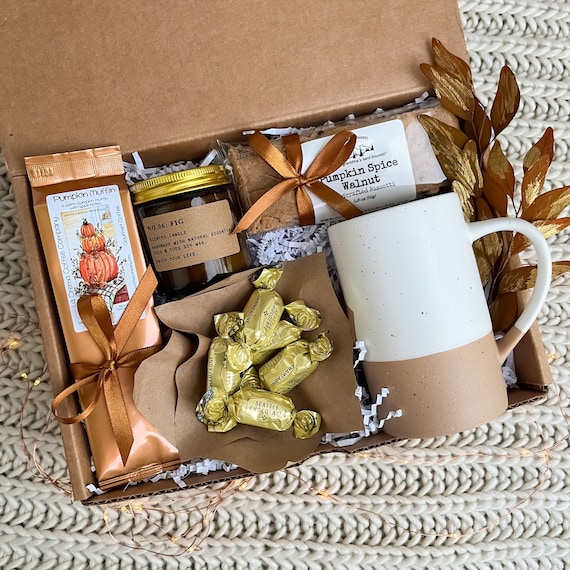 Fall Gift Box With Coffee, so Very Thankful, Cozy Gift Basket, Care  Package, Self Care Gift, Birthday Gift, Recovery Gift, Get Well Soon 