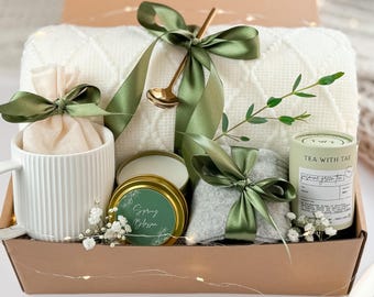 Mother’s Day Care Package | Relaxing Gift for Mom, Premium Mother’s Day Gift Basket | Elegant Gift for Her, Last Minute Mother’s Day Gift