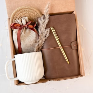 Gift box with notebook, Gift for her, Employees gift, Gift for coworker, Corporate gift boxes, Thank you gift, Welcome gift, Gift for him
