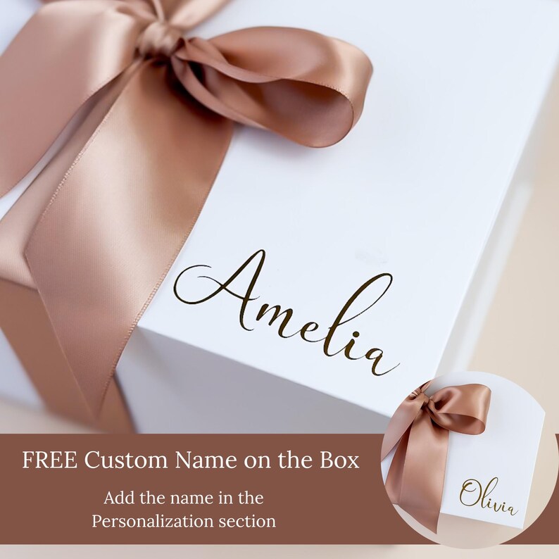 Personalized Mother's Day Gift Box, Spa & Cozy Box, Birthday Gifts for Her, Sympathy Package bild 2