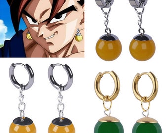 Goku earring - Etsy México Goku earring - Etsy México