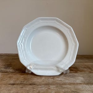 Antique T&R Boote Ironstone 7" Bread Plate Burslem England c.1851 Registration Diamond Dessert