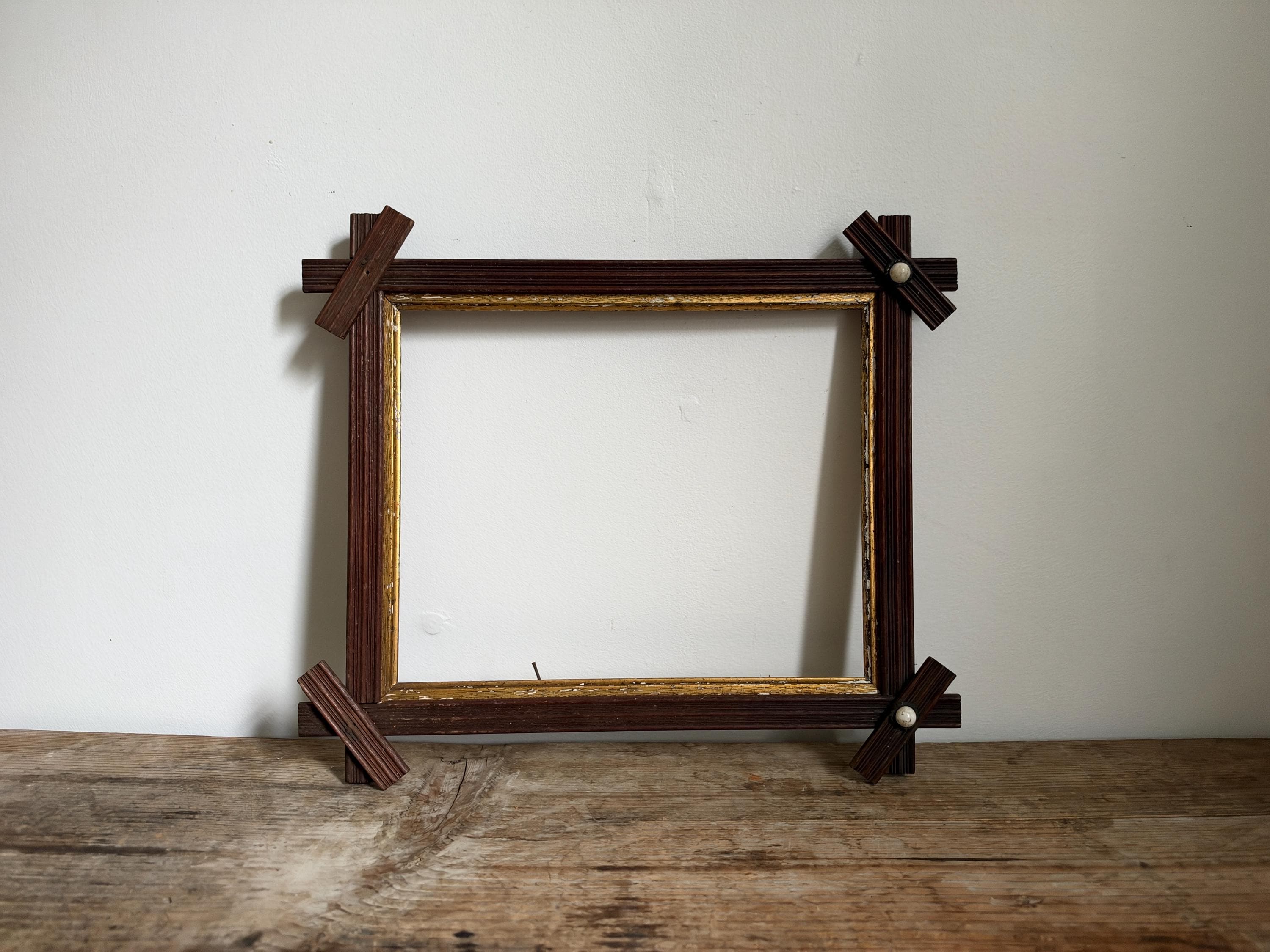 Vintage Picture Frames Without Glass - Etsy