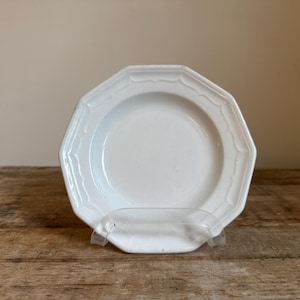 Antique T&R Boote Ironstone 7" Bread Plate Burslem England c.1851 Registration Diamond Dessert