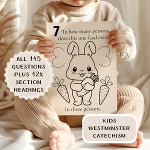 Kids Biegering Kürzerer Katechismus Ausmalseiten | Puritanisch-reformierte Theologie | Katechismus für Kinder | Christliche Malvorlagen für Kinder