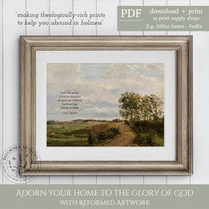 Charles Spurgeon Quote Reformed Theology Wall Art Charles Spurgeon Gifts Reformed Artwork Reformed Christian Gifts Reformed Baptist Church