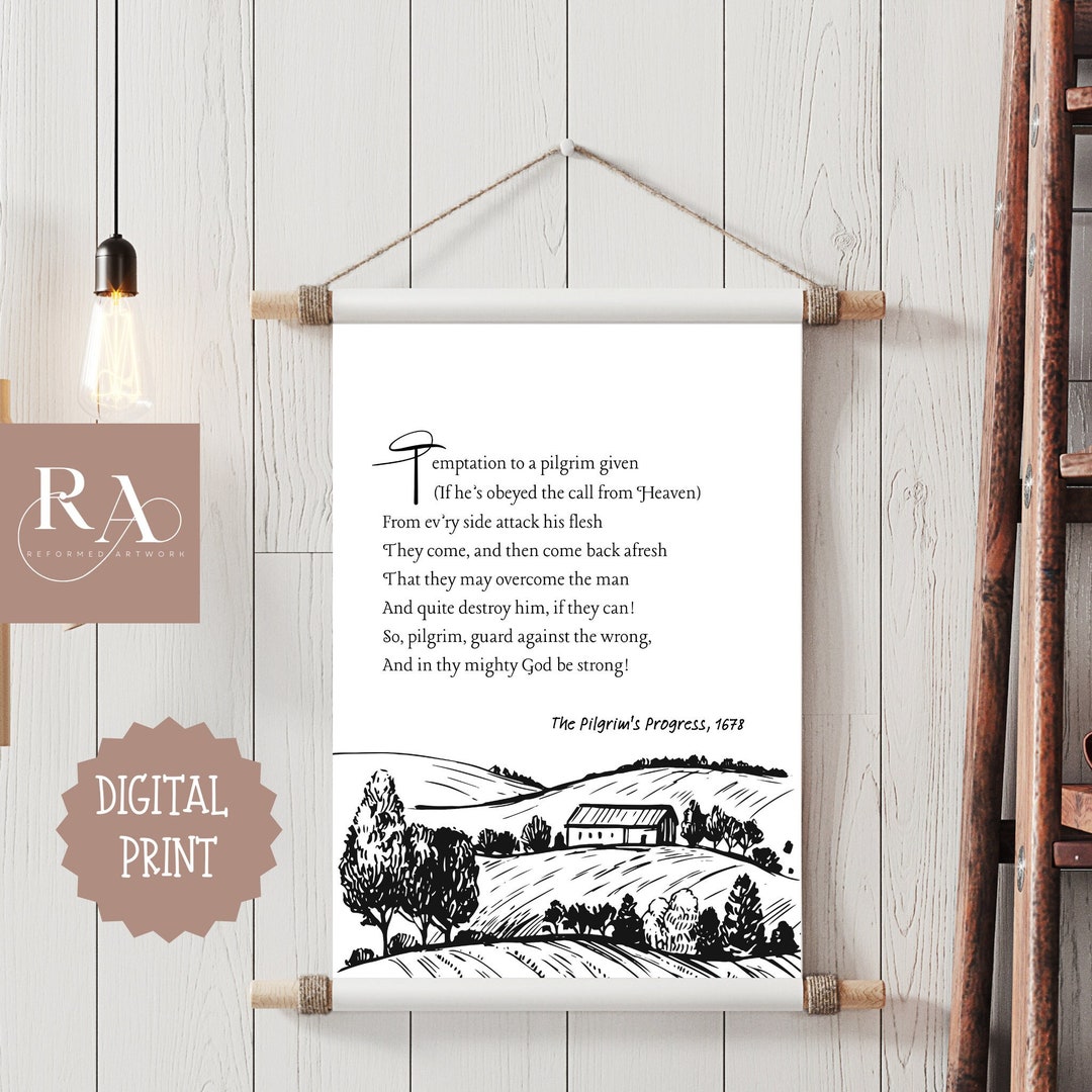 John Bunyan the Pilgrim's Progress Quotes Temptation to a Pilgrim Given