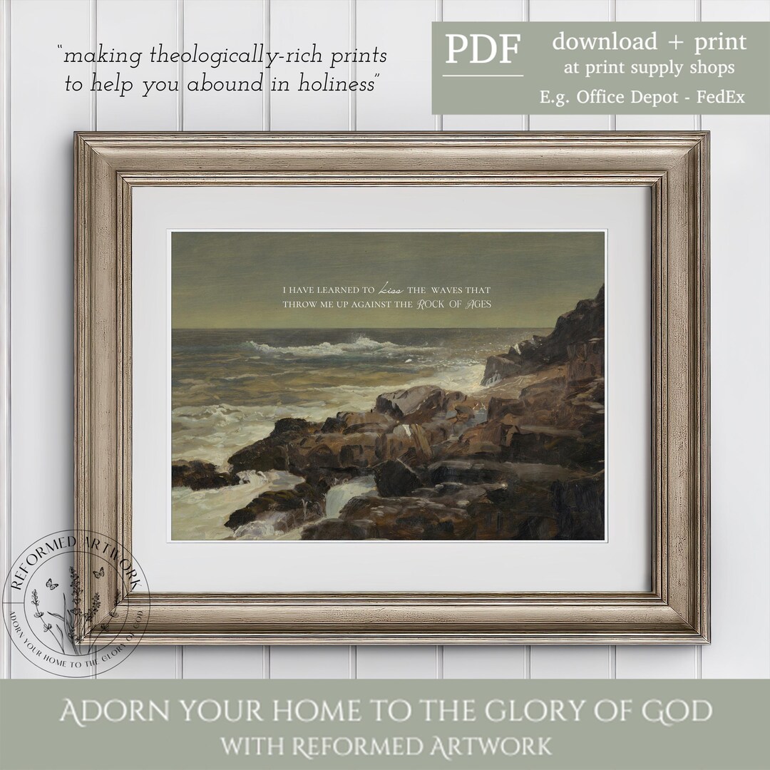 Charles Spurgeon Quote I Have Learned to Kiss the Wave