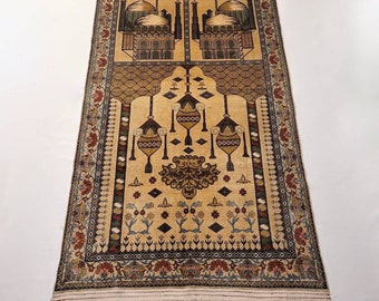 Turkish silk rug 187 x 105 cm Turkey Signed Silk Hereke