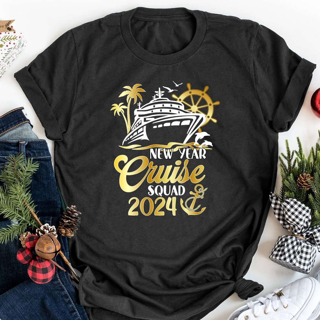 New Year Cruise 2024 Matching Family Party 2024 Tshirt New Etsy