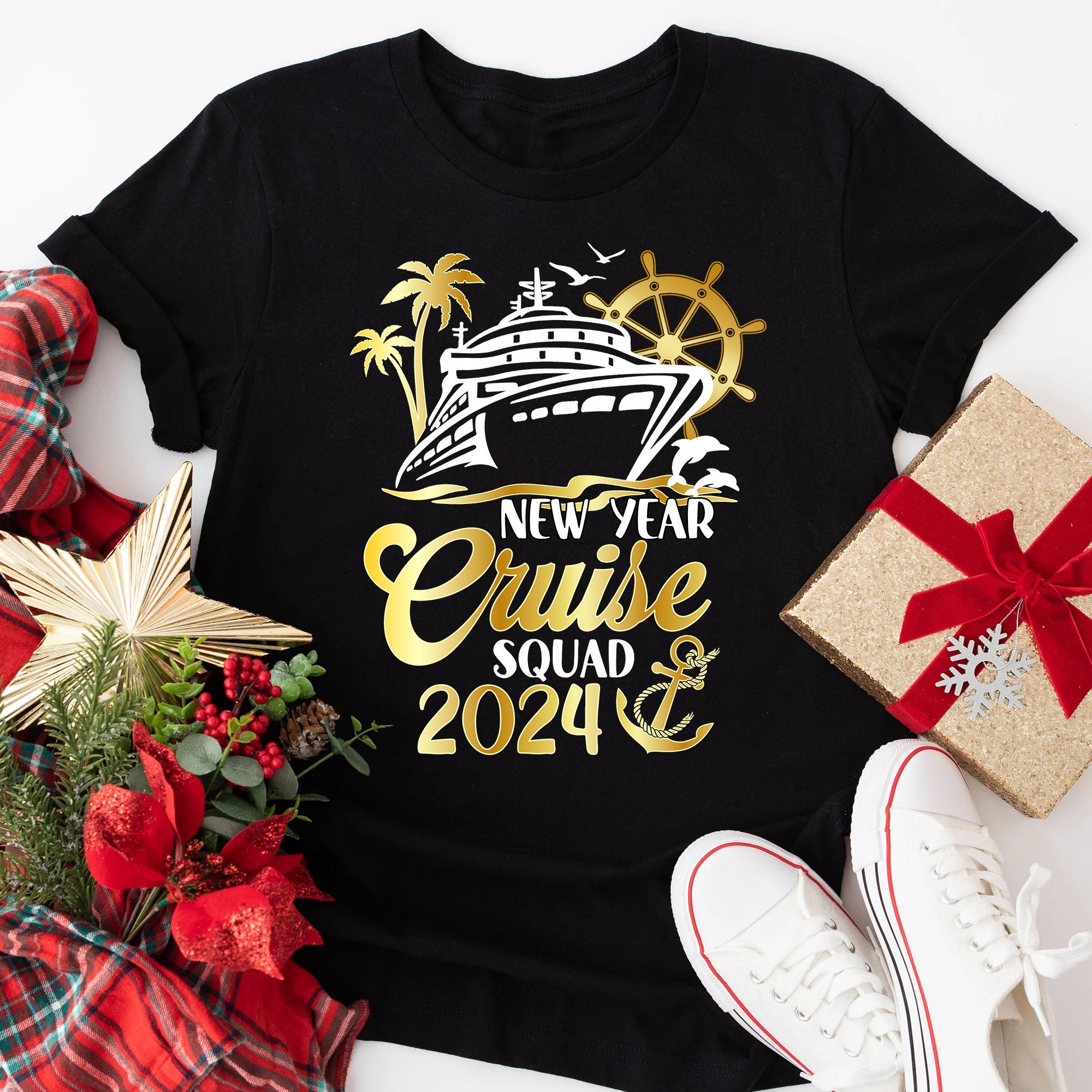 New Year Cruise 2024 Matching Family Party 2024 Tshirt New Etsy