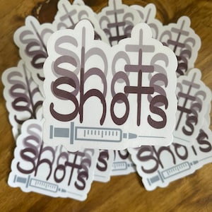 Shot Sticker