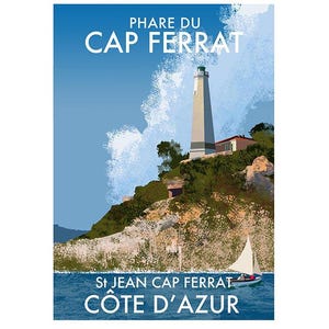 Phare de Cap Ferrat, St Jean-Cap-Ferrat, Cote D&#39;azur, France