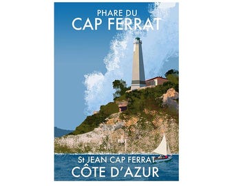 Phare de Cap Ferrat, St Jean-Cap-Ferrat, Cote D'azur, France