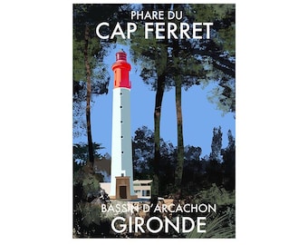 Phare de Cap Ferret, Bassin D'arcachon, Gironde, France
