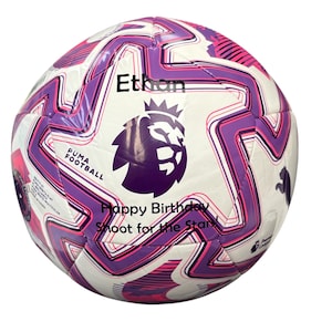 Personalised Premier League Soccer Ball 2025/26 | Customised Gift for Football Fans