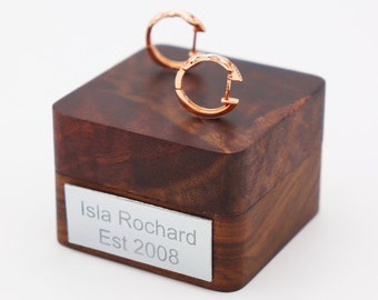 Elegant Personalised Rose Gold Snaffle Bit Equestrian Earrings - Detailed Horse Jewellery Gift for Animal Lovers