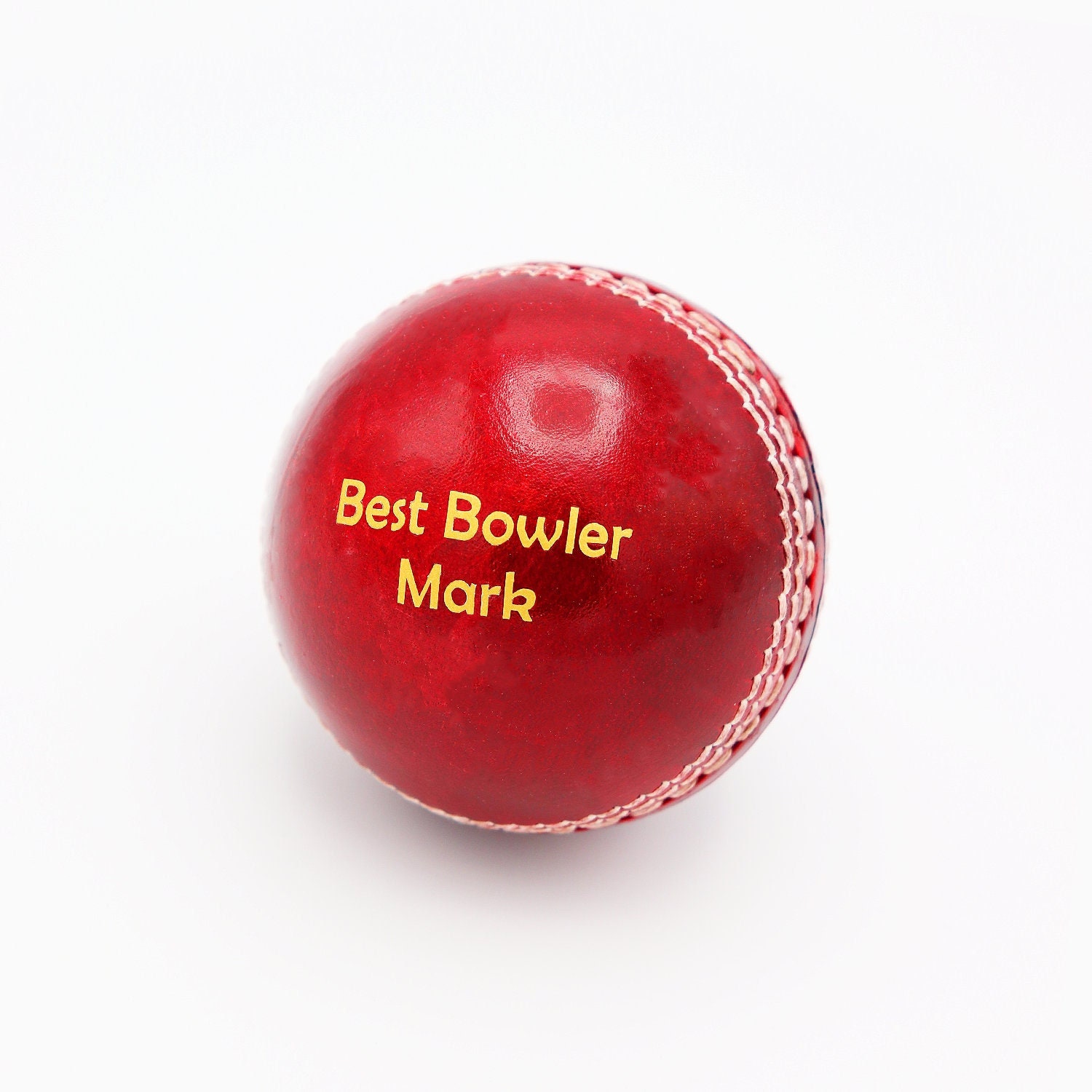 Personalised Vintage Leather Cricket Ball Unique Anniversary