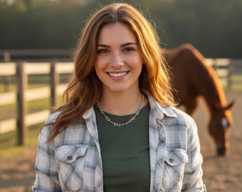 Zilveren of gouden gepersonaliseerde trensbedelketting | Ruitersieraden voor paardenliefhebbers