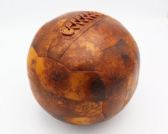Vintage Football-Shaped Doorstop | Unique Sports Décor Gift for Fans and Home Interior