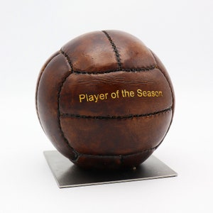 Personalised Antique Football Trophy/Ornament | Footballers Trophy Reward Prize Gift | Personalised Football Gift
