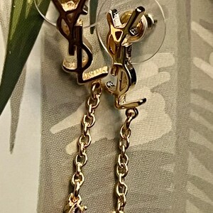 Ysl earrings etsy sale