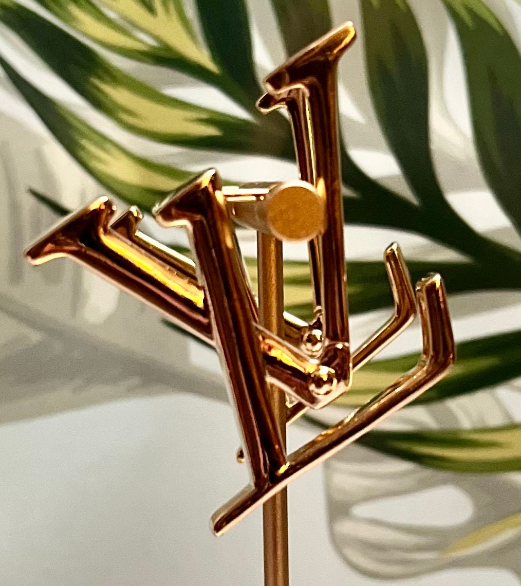 Louis Vuitton LV Initial Earrings Etsy