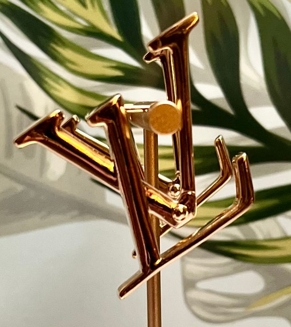 Lv earrings etsy deals