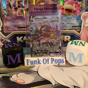 Zustand Würfel! Zustand der Karte auf dem Bildschirm für Sport, Pokémon + andere Sammlerstücke anzeigen!