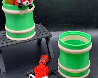 Red Panda With Bamboo Chute! Cute Fidget/Desk Toy/Gift/Decoration