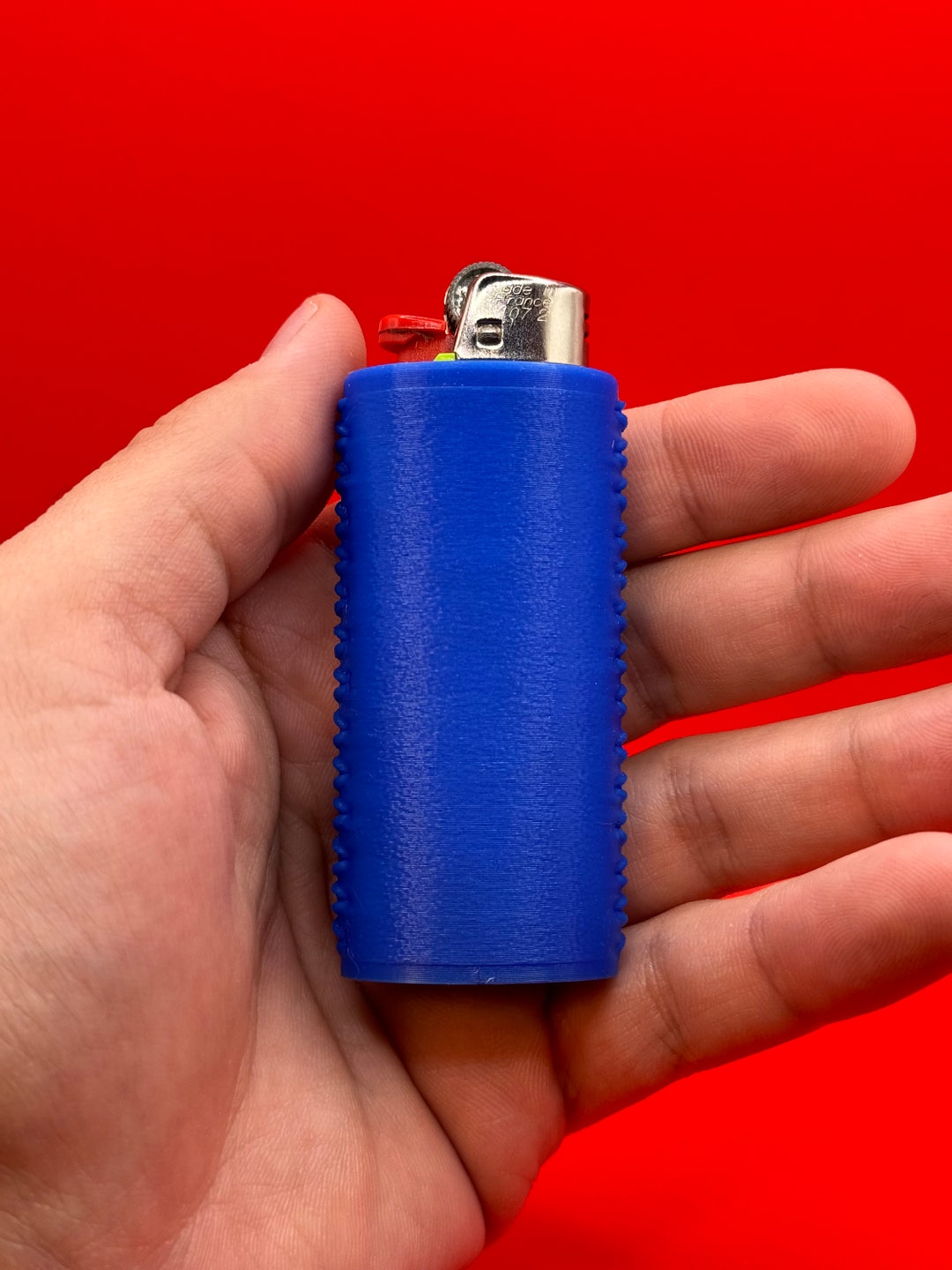 Leather Pattern Bic Lighter Case/fits Standard Sized Bic Lighters