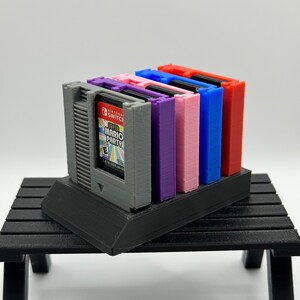 Retro Style Cartridge Nintendo Switch Game Holder 5-Pack Or 10 Pack/Multiple Colors/With Stand For Cartridges! image 9