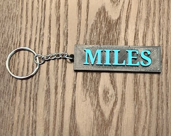 Custom Keychain Rectangular! Add Your Name/Other! Great For Gifts + Goodie Bags!