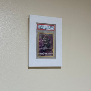 PSA plaat fotolijst voor sport/Pokémon/overig TCG/muurhanger/bureaulijst/met standaard!