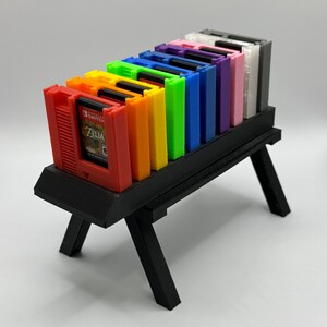 Retro Style Cartridge Nintendo Switch Game Holder 5-Pack Or 10 Pack/Multiple Colors/With Stand For Cartridges! image 7