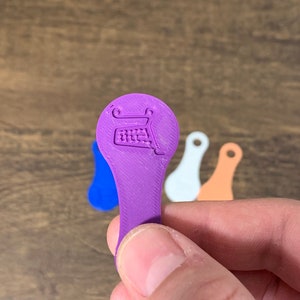 食料品カートトークン/ 25セント硬貨キーチェーン/ Aldi ショッピングカートのロック解除 3D プリント!