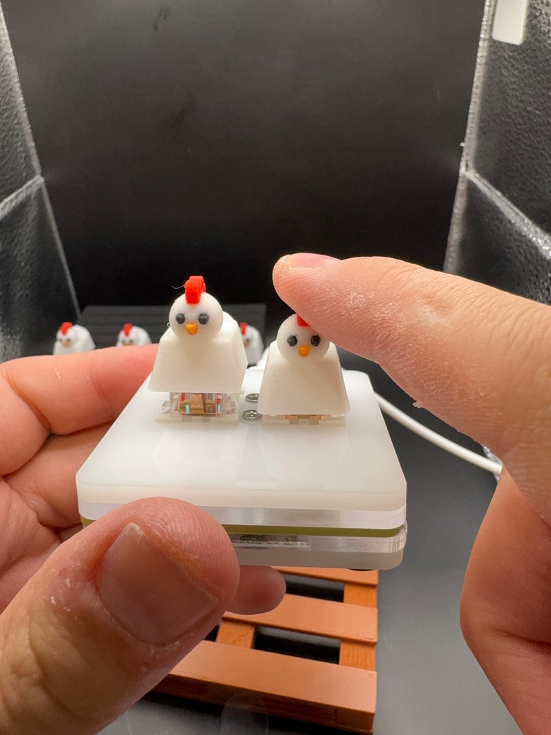 Chicken Keycap for MX Style Keyboards/farm Animal Keycap Replacement ...