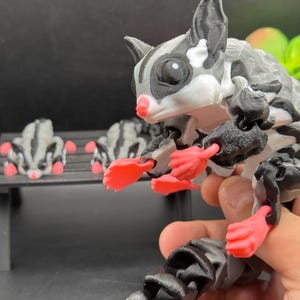 Articulated Sugar Glider Fidget Toy/Decoration/Gift/Stocking Stuffer/Fun/Desk Toy/3 Styles/Keychain Option!