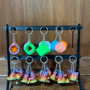 Multi-functional Keychain Stand/keys/rings/bracelets/necklaces + More ...