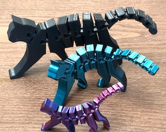 Flexi-Cat Articulated Cat/Kitty Cat/Fidget Toy/Flexible Joints/Multiple Colors/Desk Toy!