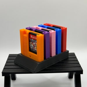 Retro Style Cartridge Nintendo Switch Game Holder 5-Pack Or 10 Pack/Multiple Colors/With Stand For Cartridges! image 10
