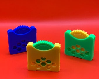 Fidget Clicker Toy/Stocking Stuffer/Kids Toy/Fidget Toy/Fidget Wheel/Desk Toy/3d Printed!