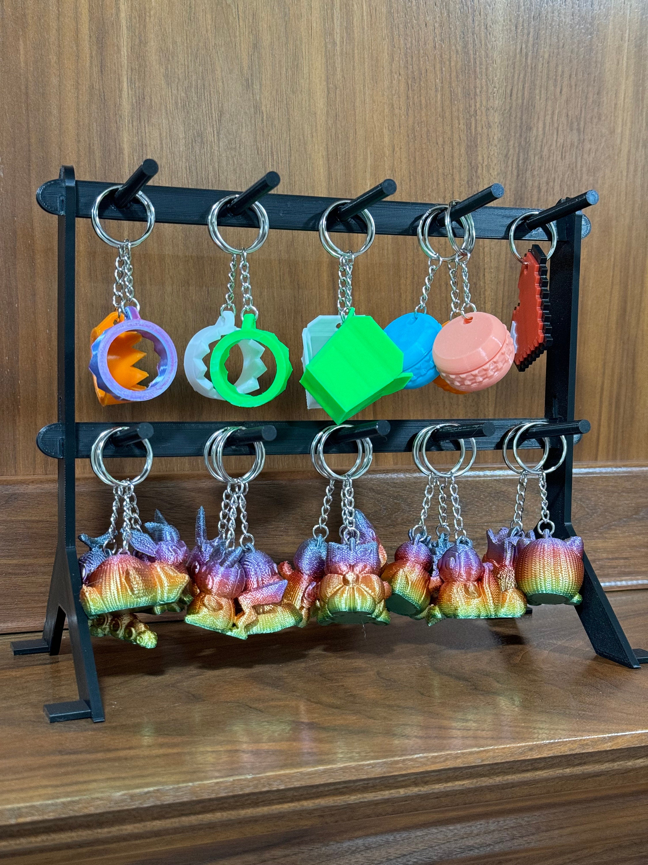 Multi-functional Keychain Stand/keys/rings/bracelets/necklaces +